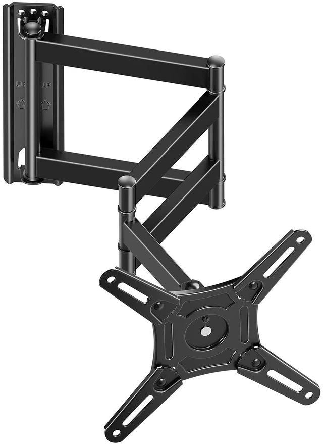 Main image of Full Motion TV Wall Mount for Most 13-42 inch TVs, 21.7'' Long Extension Articulating Arm with Swivel Tilt Rotation, Corner TV Mount Wall Bracket for Monitor, Max VESA 200x200mm, Holds 44 lbs