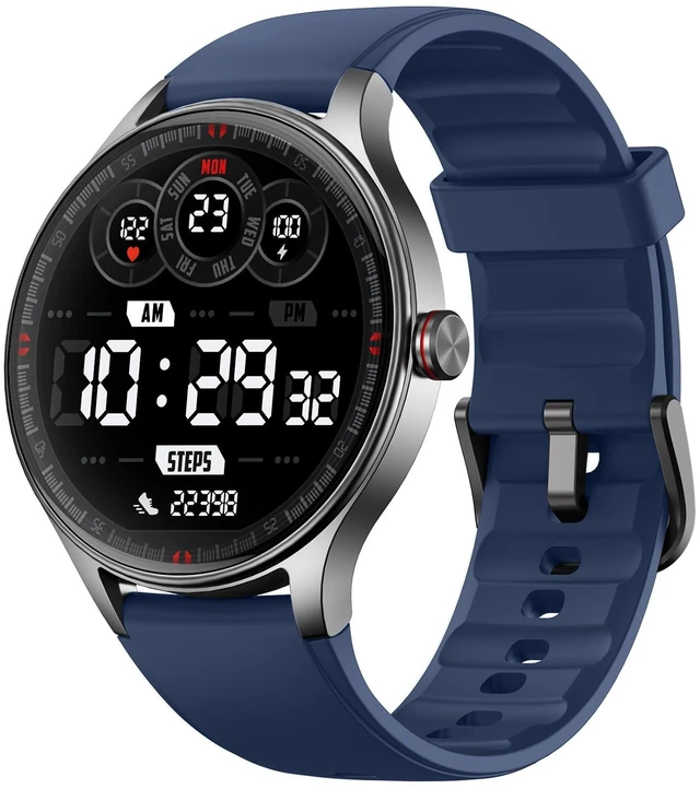 Main image of Smart Watch for Men Women, 105+ Sports Modes Fitness Tracker (Blue) 1.57" HD Display, BT Call/Answer, IP68 Waterproof, 7/24 Heart Rate/Sleep/Stress Monitor, AI Voice, 105+ Sports Modes