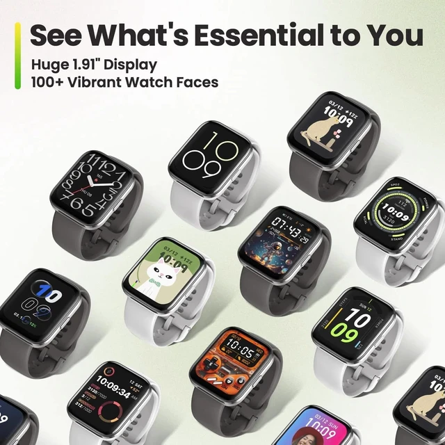 Alt view image 7 of 7 - Bip 5 Unity Smart Watch, 1.9" Screen, 11-Day Battery, iOS/Android 46mm, Water-Resistant, 120+ Sports Modes, Heart Rate & Sleep Monitor, Customizable Watch Faces