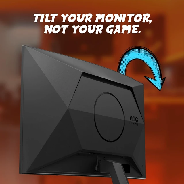 Alt view image 6 of 7 - 32 Inch Curved Gaming Monitor 2K QHD 180Hz VA 0.5ms HDR, CQ32G4VE 2560×1440 Computer Monitor, Adaptive-Sync, DP 1.4, HDMI 2.0, Earphone Out, VESA Mount, Console Ready, 3-Year Zero-Bright-Dot