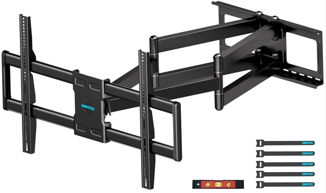 Main image of Heavy Duty TV Wall Mount with Extra Long Extendable Arm for 60110 Inch TVs Full Motion Bracket with Corner Swivel and Tilt, Holds Up to 275lbs, Max VESA 800x600mm, Fits 24" Studs, Wide Compatibility