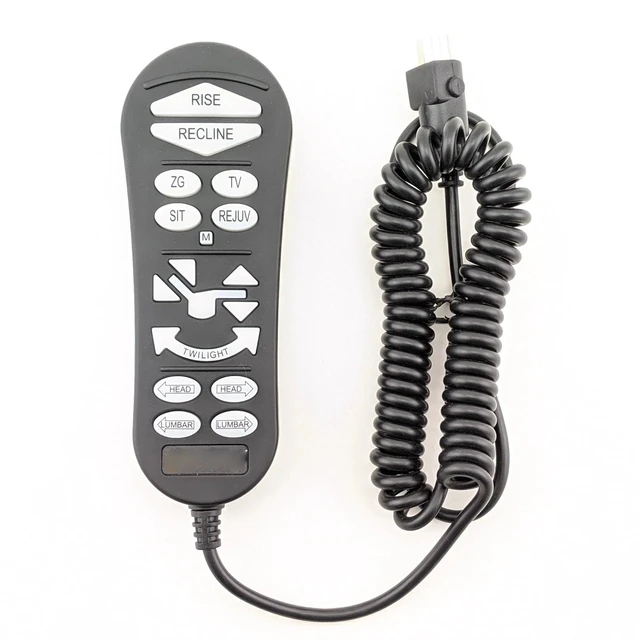 Main image of ZK3100-C5M 5 Pin Lift Chair Remote Only Fit for 5 Motors Golden and Ultra Comfort Chairs with 16 Button Remote (Include SIT or Home, Lumbar, Headrest, Twilight), Hand Control 2-Year Replacement