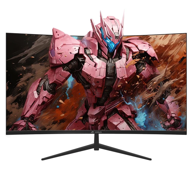 Alt view image 2 of 7 - 32" FHD 200Hz Curved Gaming Monitor, 1800R, AMD FreeSync, Black VA Screen, 120%sRGB Color, Blue Light Filter, HDMI/DP and Wall Mount Setup For PC Gaming, Computer Work, Movies and Streaming