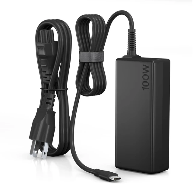 Main image of 100W USB C Laptop Charger Compatible with HP,Lenovo,Dell,Chromebook,ThinkPad,Mac Book Pro/Air 16,15,14,13 Inch,Acer,Asus and All Type C Adapter Charger
