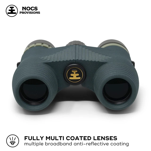 Alt view image 2 of 7 - Standard Issue 8x25 Binoculars, Waterproof, Bird Watching 8X Magnification, Bak4 Prism, Wide View Multi-Coated Lenses, Hiking & Backpacking, Adults & Kids