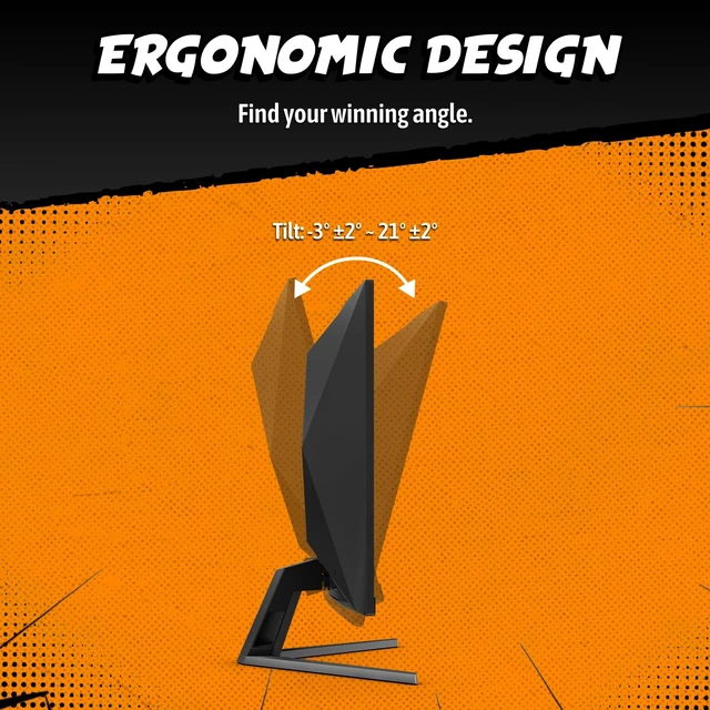 Alt view image 7 of 7 - 32 Inch Curved Gaming Monitor FHD 260Hz Overclocked VA 0.3ms, C32G42ZE 1920×1080 Computer Monitor, 240Hz Native / 260Hz OC, Adaptive-Sync, DP 1.4, HDMI 2.0, Console Ready, 3-Year Zero-Bright-Dot