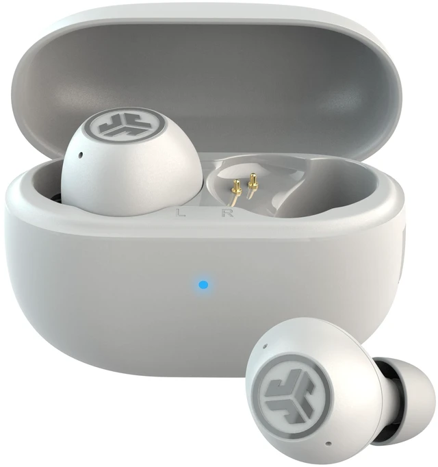 Main image of Go Pop ANC True Wireless Earbuds with Dual Connect, White 24+ hours of autonomy, IP55 sweatproof, microphone, clear calls and multipoint connection