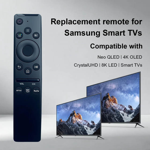 Alt view image 4 of 7 - Pack of 3,Universal Remote Control for Samsung smart TV Replacement Compatible with Samsung Smart TV 2015-2024 Models, Quick Access ButtonSimple Use