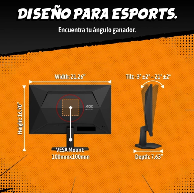 Alt view image 4 of 7 - 24" Gaming Monitor FHD 200Hz IPS NVIDIA G-SYNC Compatible 0.3ms 24G42HE 1920x1080 Computer Monitor, LED, HDR 10, High-Speed FPS Gaming, Audio Earphone out, VESA Mount