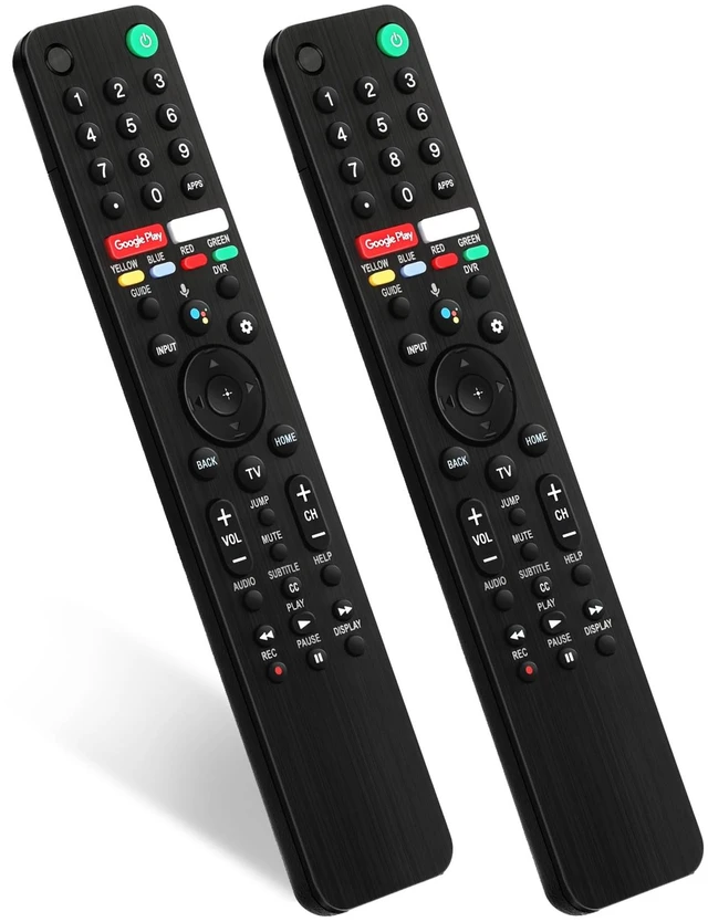 Main image of RMF-TX500U Smart TV Remote 2 Pack for All Sony TV/Sony Bravia TV Voice Remote, RMF-TX500U Replacement Remote for XBR/KD/XR Series X900H X800H X950G X850G 55A8H X750H Etc, 1 Year