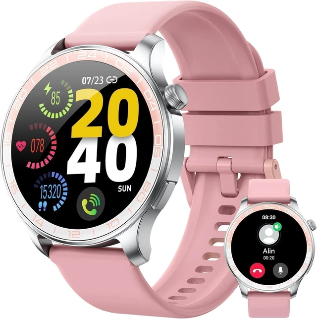 Main image of Smart Watch (Answer/Make Call), 1.43" HD AMOLED Smartwatch for Men Women Step Counter with Heart Rate/Sleep Monitor, 110+ Sports Mode,IP68 Waterproof Fitness Activity Tracker for Android iOS