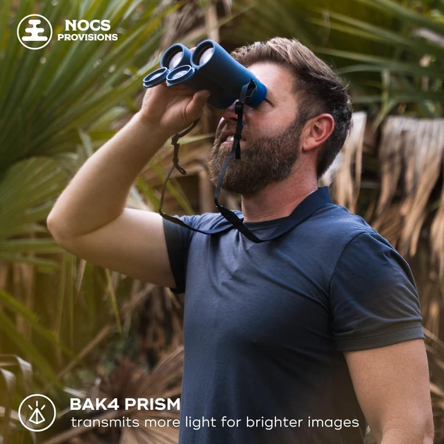 Alt view image 5 of 7 - Field Issue Compact 8x42 Waterproof Binoculars, Shockproof Fogproof, 8X Magnification, Bak4 Prism, Multi-Coated Lens, Adults & Kids, Wildlife Viewing, Bird Watching, Hunting & Hiking