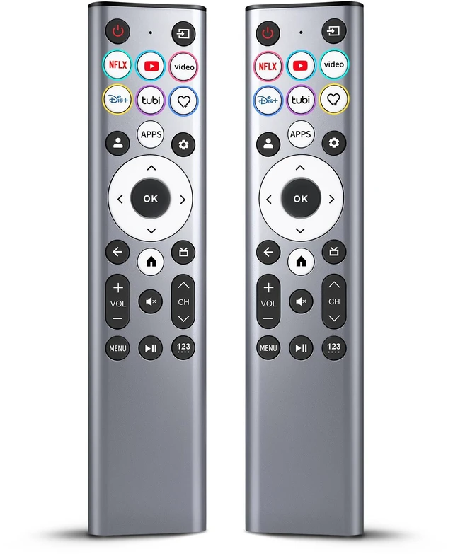 Main image of for Hisense Google TV Remote Control Replacement 2-Pack Universal for Hisense U6 U7 U8 Mini-LED 4K UHD Smart Google TVs No Programming Required