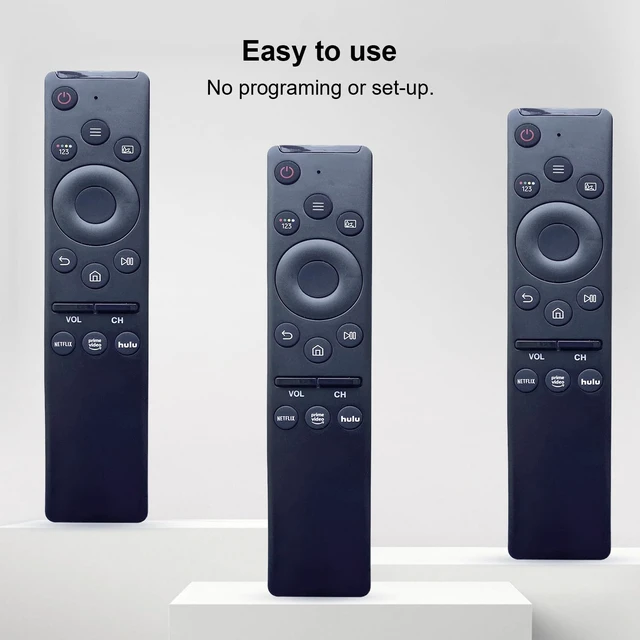 Alt view image 2 of 7 - Pack of 3,Universal Remote Control for Samsung smart TV Replacement Compatible with Samsung Smart TV 2015-2024 Models, Quick Access ButtonSimple Use