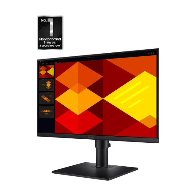 Alt view image 2 of 7 - 22 (S40GD) Borderless Business Monitor with IPS Panel, 100Hz Refresh Rate, Eye Saver Mode, Ergonomic Design, Game Picture Mode, LS22D402GANXGO