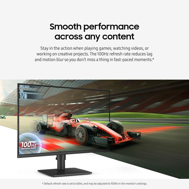 Alt view image 5 of 7 - 22 (S40GD) Borderless Business Monitor with IPS Panel, 100Hz Refresh Rate, Eye Saver Mode, Ergonomic Design, Game Picture Mode, LS22D402GANXGO