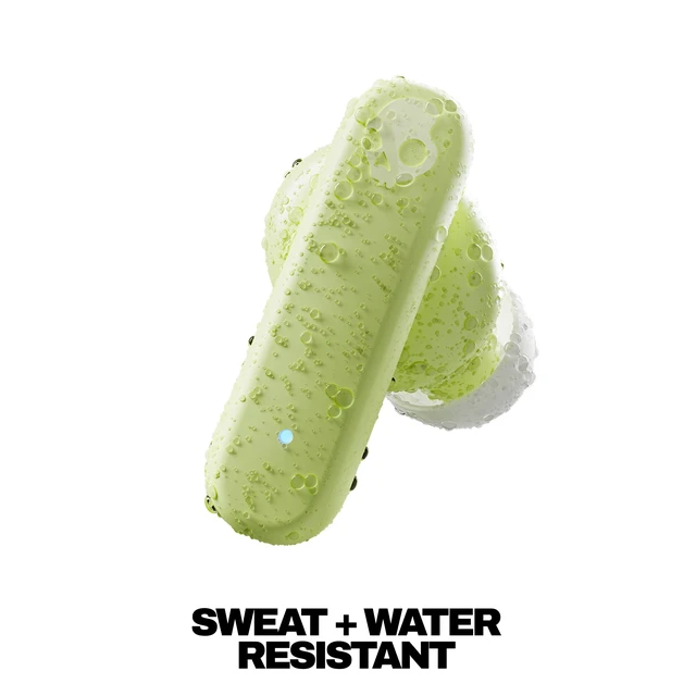 Alt view image 4 of 7 - Smokin Buds Wireless Noise Isolating Earbuds - Matcha In-Ear Fit, Bluetooth, 20 Hours Battery, IPX4 Sweat and Water Resistant, Microphone for iPhone Android, Commuting, Studying