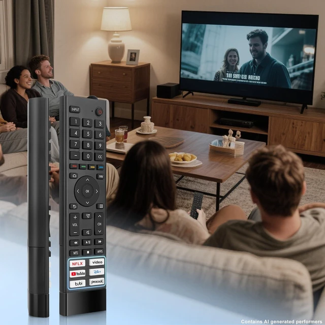Alt view image 7 of 7 - Replacement for Hisense Smart TV Remote Control Universal for Hisense 4K UHD Android Smart TVs (Not for Fire & Roku TV)