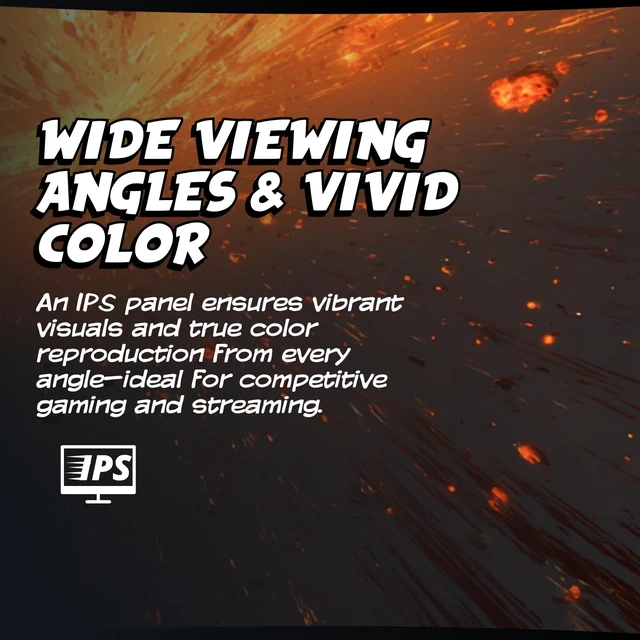 Alt view image 3 of 7 - 27" Gaming Monitor FHD 260Hz Overclocked NVIDIA G-SYNC Compati. 27G51Z 1920x1080 Computer Monitor, 0.5ms, IPS, LED, HDR Ready, Audio Earphone out, VESA Mount, Console Ready