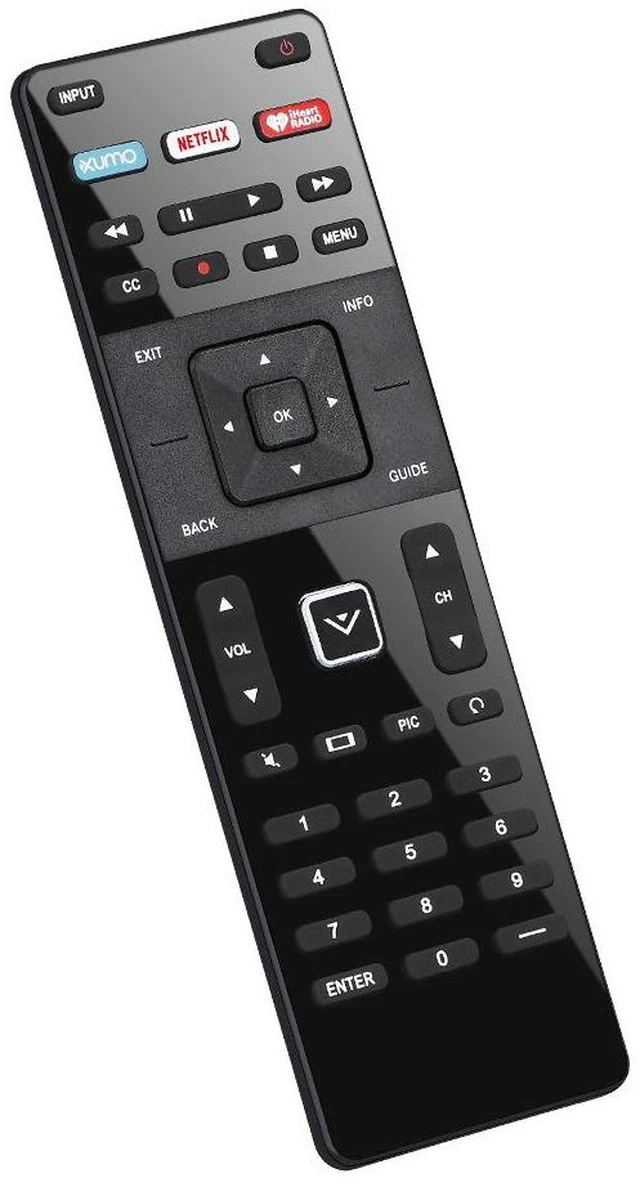 Main image of Replacement Remote for Vizio Smart TV Remote XRT-122 and Vizio Smart TV 4K UHD HDR HDTV SmartCast Internet D E Series LED LCD 24 28 32 39 40 43 48 50 55 58 60 65 70 inch TV