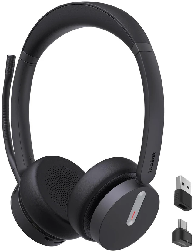 Main image of BH70 Dual Wireless Headset with Mic for Work, Bluetooth Headphone with Teams Certification, up to 35h Talk Time, 147g All-Day Wearing Comfort, Perfect for Open Office Home Hybrid Work