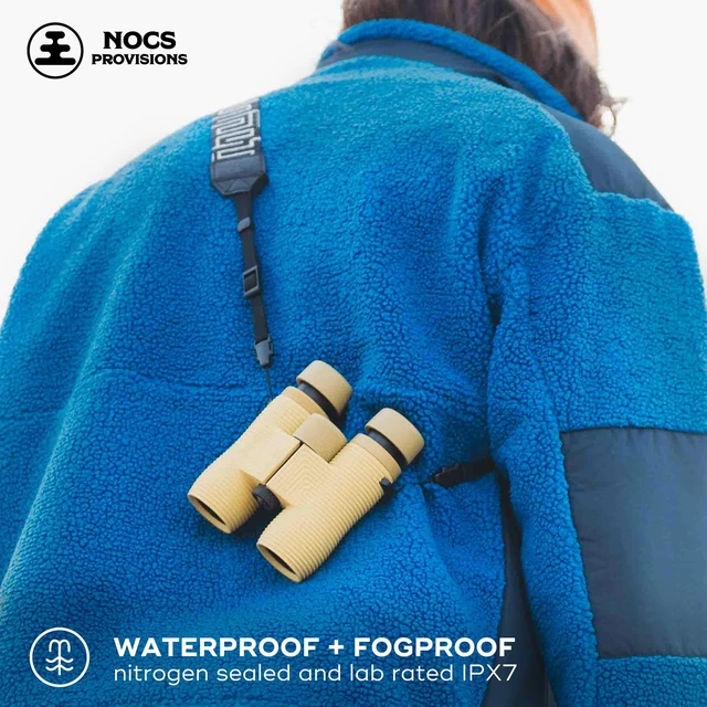 Alt view image 4 of 7 - Field Issue Compact 10x32 Waterproof Binoculars Shockproof Fogproof, 10X Magnification, Bak4 Prism, Multi-Coated Lenses for Adults & Kids, Bird Watching, Hunting & Wildlife Viewing