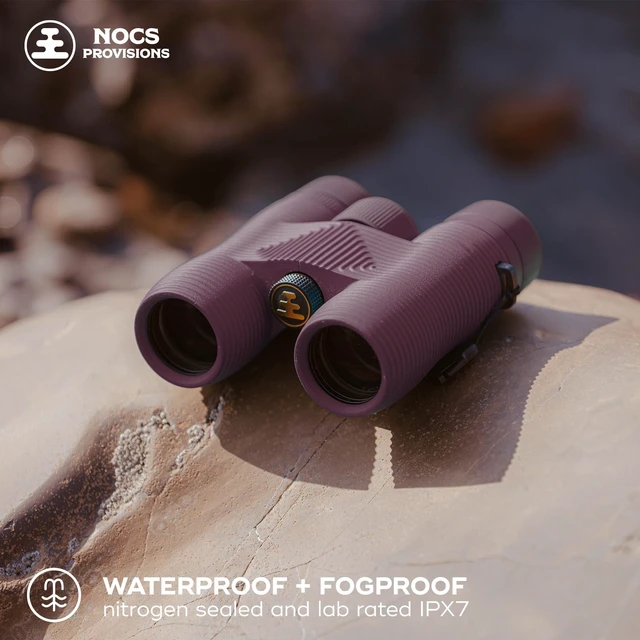 Alt view image 4 of 6 - Field Issue Compact 10x32 Waterproof Binoculars Shockproof Fogproof, 10X Magnification, Bak4 Prism, Multi-Coated Lenses for Adults & Kids, Bird Watching, Hunting & Wildlife Viewing