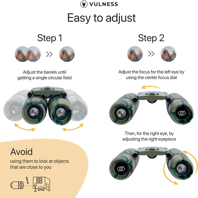 Alt view image 4 of 7 - Binoculars for Adults, Small Mini Travel Essentials, 8X21, Camo Compact Binoculars for Camping, Cruise Ship, Hiking Gear, Bird Watching, Norwegian, Alaska, Costa Rica, Must Haves, Gifts