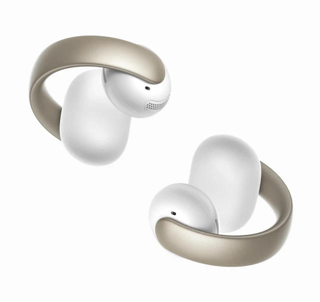 Main image of AeroClip by Anker Open Ear Earbuds, Clip On Earbuds, Open Ring Ultra-Comfort for Running Workout, Stable, Power Bass, Hi-Res, 32H Playtime, Bluetooth 5.4, IP55 Water-Resistant, Clear Calls