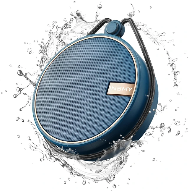Main image of C12 IP67 Waterproof Shower Bluetooth Speakers Portable Small Speaker Speakers Bluetooth Wireless,Loud Clear Sound,Support TF Card,Suction Cup,for Outdoor Kayak Canoe Beach Gift(Navy)