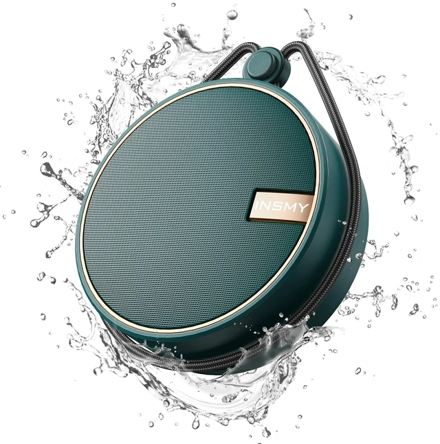 Main image of C12 IP67 Waterproof Shower Bluetooth Speakers Portable Small Speaker Speakers Bluetooth Wireless,Loud Clear Sound,Support TF Card,Suction Cup,for Outdoor Kayak Canoe Beach Gift (Teal)