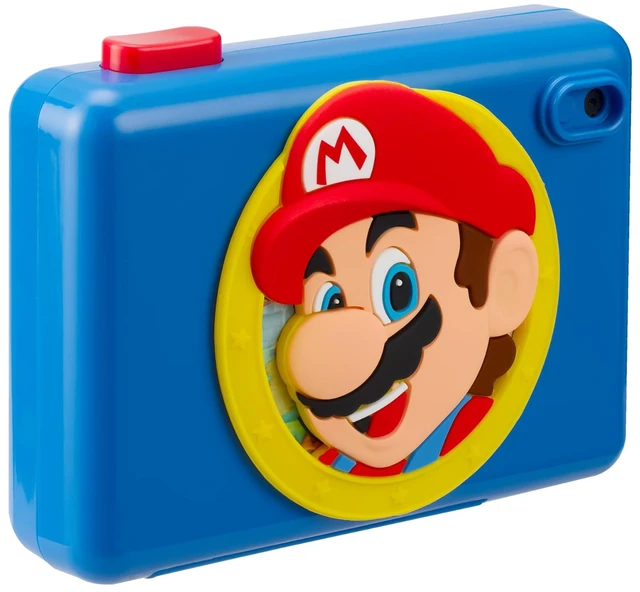 Alt view image 7 of 7 - Super Mario Kids Camera with SD Card, Digital Camera for Kids with Video Recording and Built-in Digital Stickers (Super Mario)