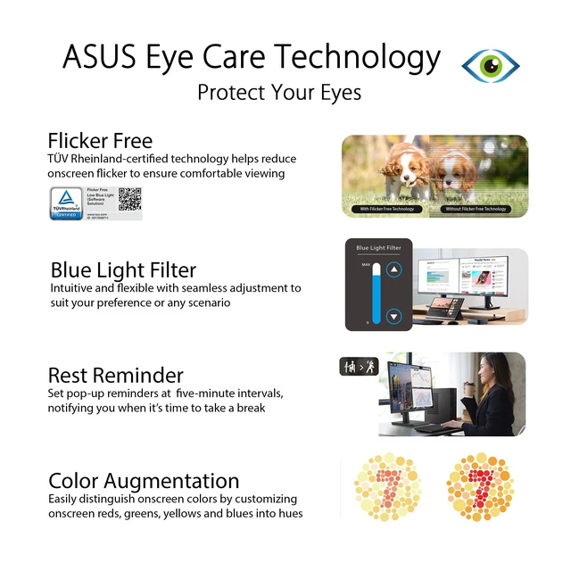Alt view image 7 of 7 - BE249CGN 24 Inch 1080P 120Hz Computer Monitor, USB-C 96W, HDMI, RJ45 IPS, FHD 120Hz, Frameless, RJ45, Speakers, Height Adjustable, DisplayPort Daisy-chain, VESA Wall Mount, EPEAT Gold