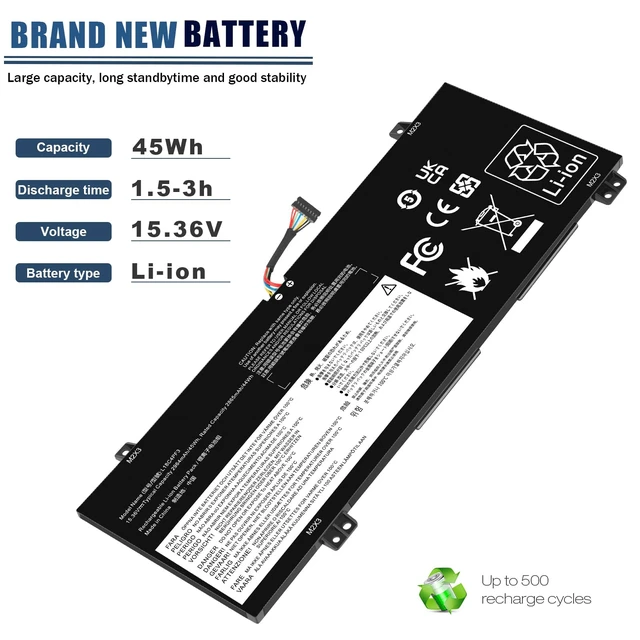 Alt view image 3 of 6 - L18C4PF3 L18M4PF3 L18M4PF4 L18C4PF4 Laptop Battery for Lenovo ideapad C340-14API C340-14IML C340-14IWL S540-14API S540-14IML S540-14IWL Flex-14IML Flex-14API 81SS000DUS 81SS0005US 5B10T09081