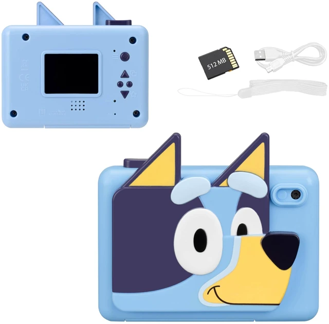 Main image of Bluey Kids Camera with SD Card, Digital Camera with Video Recording