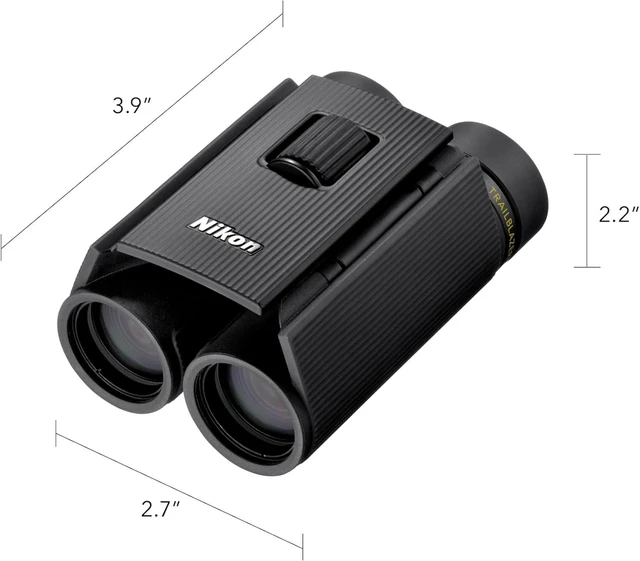 Alt view image 5 of 7 - Trailblazer II 8x25 Ultra-Compact Waterproof and Fogproof Travel Binoculars with Multilayer-Coated Optics and Rubber-Armored Body