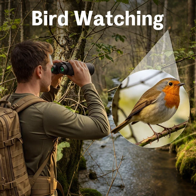 Alt view image 6 of 7 - 20x52 Binoculars for Adults High Powered HD Vision, Large View, BAK4 Prism, Professional for Bird Watching, Cruise Ship, Hunting, Travel, Hiking, Gifts for Men