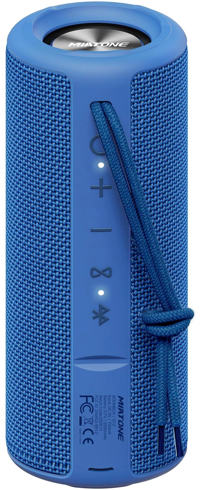 Main image of Boombox Outdoor Portable Bluetooth Speakers Wireless Speaker Waterproof - Blue