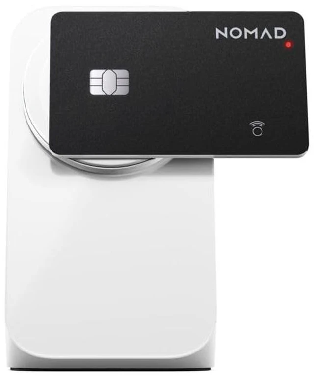Alt view image 4 of 7 - Tracking Card Pro Black, Premium Wallet Tracker with Apple Find My, 16-Month Battery Life, IPX7 Waterproof, Polycarbonate and Aluminum Design, TSA Approved, Wireless Rechargeable, iOS Only