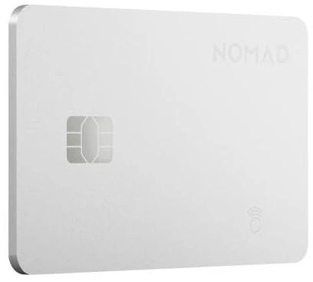 Alt view image 3 of 5 - Tracking Card Pro White, Premium Wallet Tracker with Apple Find My, 16-Month Battery Life, IPX7 Waterproof, Polycarbonate and Aluminum Design, TSA Approved, Wireless Rechargeable, iOS Only