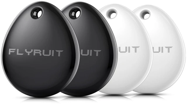 Main image of Air Tracker Tags-4 Pack for Apple Find My, iOS Only, Official MFi Certified Mini Bluetooth Key Finder locator with sound, Travel Cruise Essential, Smart Luggage tracker for iPhone, Suitcases, Backpack