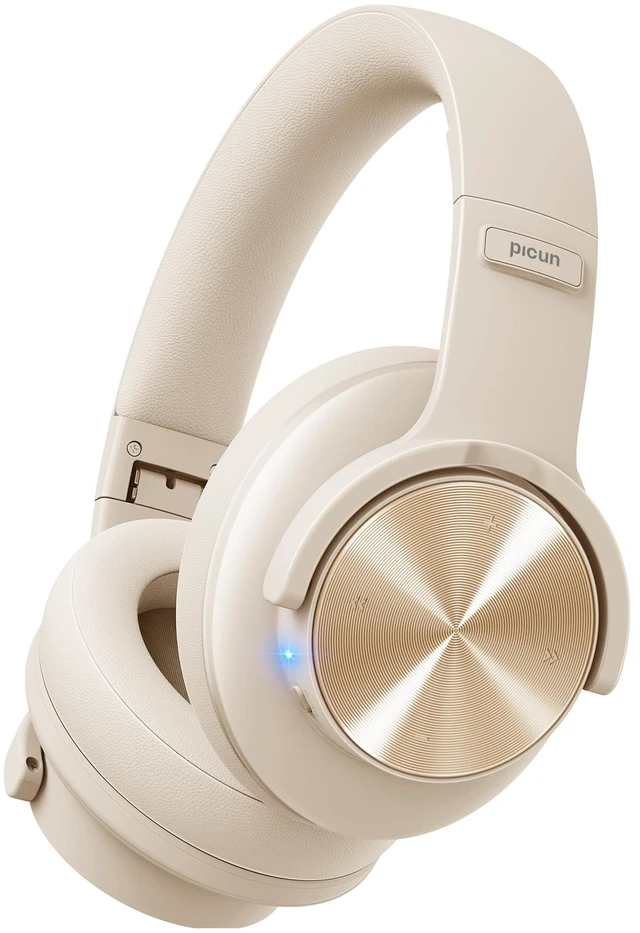Main image of B8 Wireless Bluetooth Headphones, 120H Playtime, 3EQ Modes, Khaki Over-Ear, Built-in Microphone, Multipoint Connection, Foldable, Button & Touch Controls, for Travel Home Office Phone PC