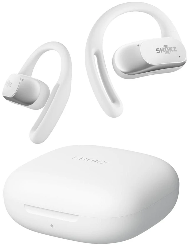 Main image of OpenFit Air - Open-Ear Headphones, True Wireless Earbuds, Water Resistant, Secure Earhooks for Daily Use, White