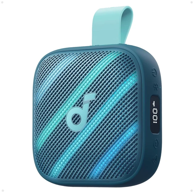 Main image of Boom Go 3i Portable Bluetooth Speaker by Anker, 24H Playtime IP68, 15W Punchy Sound, Bluetooth 6.0, Emergency Charging, BassUp 2.0, Waterproof Speaker for Hiking/Cycling/Camping(Blue)