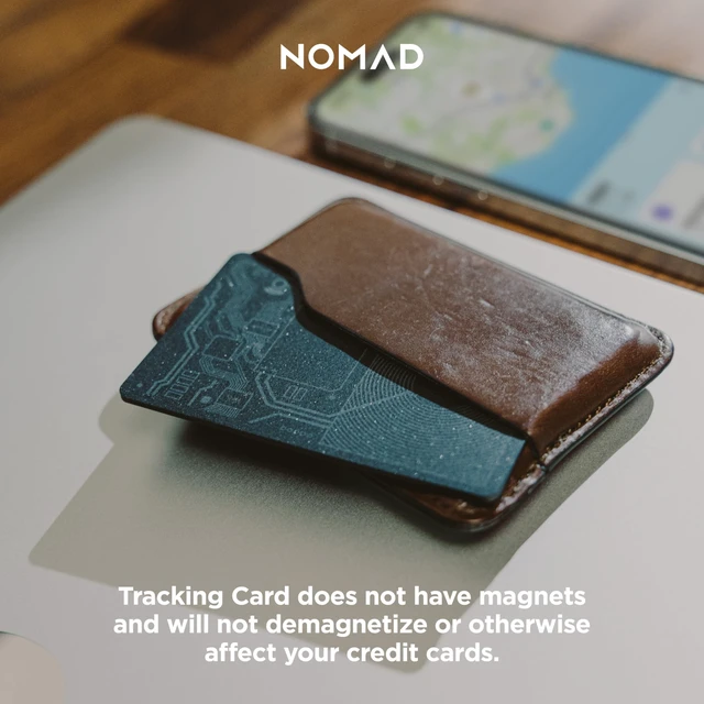 Alt view image 5 of 7 - Tracking Card Air Black V2, Slim Card Tracker with IPX7 Waterproof and Dust Proof, Compatible with Apple Find My, TSA Approved, 7-Month Battery, Wireless Rechargeable, iOS Only