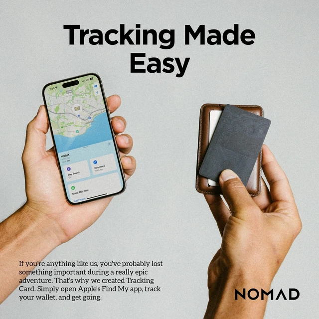 Alt view image 7 of 7 - Tracking Card Air Black V2, Slim Card Tracker with IPX7 Waterproof and Dust Proof, Compatible with Apple Find My, TSA Approved, 7-Month Battery, Wireless Rechargeable, iOS Only