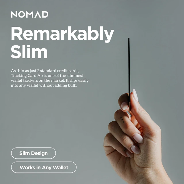 Alt view image 3 of 7 - Tracking Card Air for Android, Slim Wallet Tracker Card Compatible with Google Find Hub, IPX7 Waterproof Rechargeable Card Tracker, 7-Month Battery, 1.7mm Thin, Android OS 9 or Later