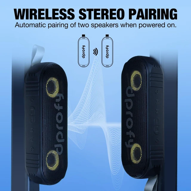 Alt view image 7 of 7 - New Play 2 Rounds of Golf, 2Pcs Magnetic Bluetooth Golf Speaker Golf Cart Speaker, Stereo Sound Portable Pro Wireless Waterproof Speaker with Rich Bass, Golf Accessories Golf Gifts (with Light)