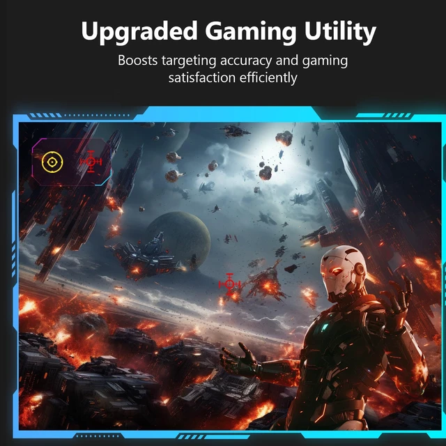 Alt view image 7 of 7 - Z-Edge 27 inch White Curved Gaming Monitor, 1080P, 300Hz Computer Screen UG27SW 1500R Curved Computer Monitor, 1ms, FreeSync, Low Blue Light, Dual DP & HDMI, Metal Stand, for Office & Gaming