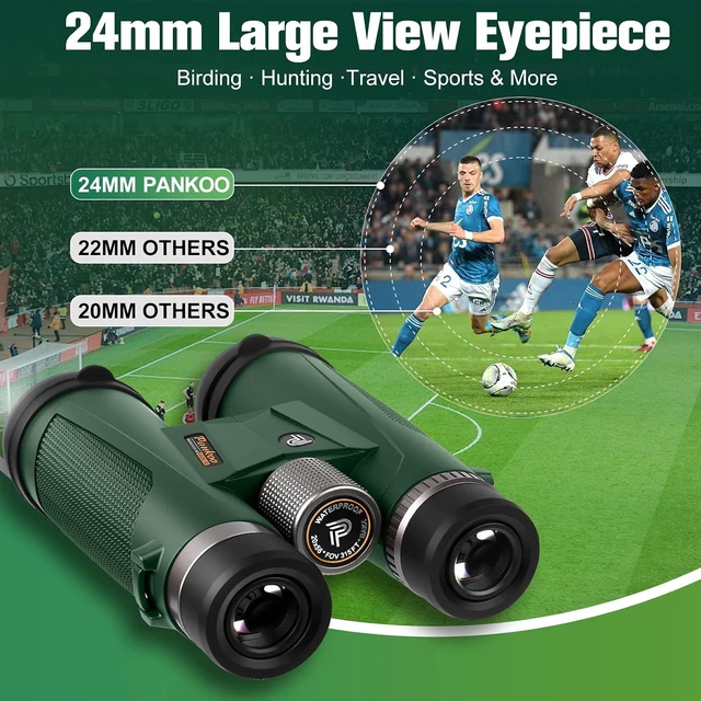 Alt view image 6 of 7 - 20x56 Binoculars for Adults High Powered,Waterproof and Convenient Large View Waterproof Optics with Clear Low Light Vision, Easy Focus for Hunting, Bird Watching, Concerts, Sports